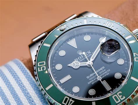 rolex submariner verde nuovo